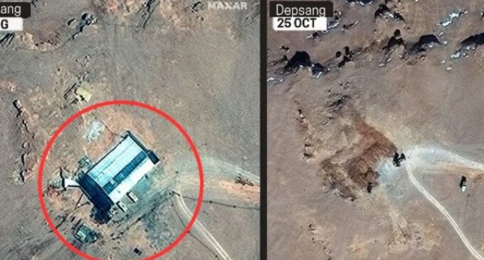 New satellite images confirm initial disengagement in Depsang and Demchok