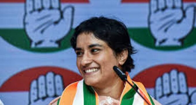 Haryana assembly election results: Vinesh Phogat trails in Julana