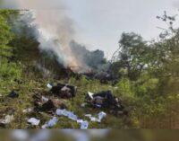 Helicopter crashes in Pune; two persons feared dead