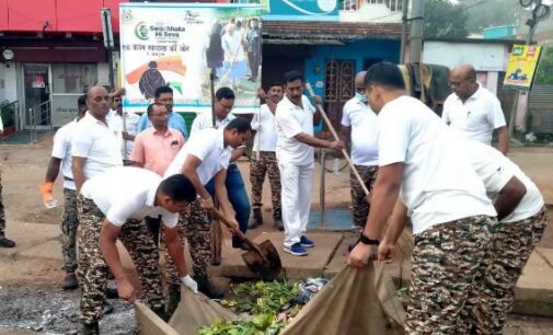 ସିଆର୍ ପିଏଫ୍ ୧୨୭ ବାଟାଲିୟନ ଦ୍ଵାରା ସ୍ବଚ୍ଛତା ହିଁ ସେବା କାର୍ଯ୍ୟକ୍ରମ ପାଳନ