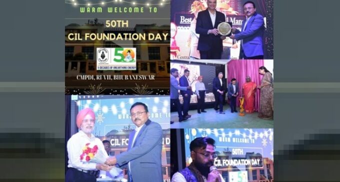 CMPDI RI-VII Marks 50th Coal India Foundation Day with Grand Celebration 