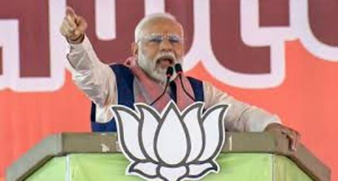 Congress-ruled states ATM for party’s ‘royal family’, MVA symbol of corruption: Modi claims in poll rally