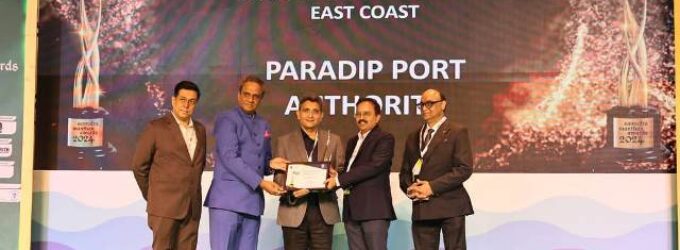 PPA bags “Major Port of the Year – East Coast” Award at 11th International Samudra Manthan Awards