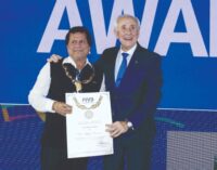 Achyuta Samanta Honoured With FIVB Grand Cross Award