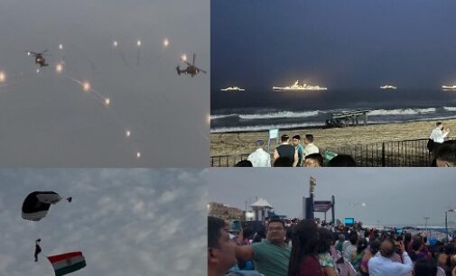 Indian Navy demonstrates power and skill at Puri beach for Navy Day celebrations