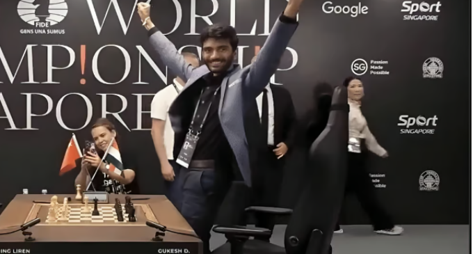 Gukesh creates history by becoming youngest world chess champion after Ding-dong battle