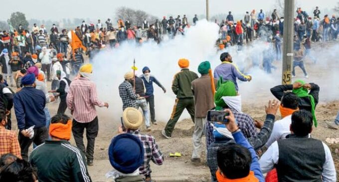 Farmer leader announces suspension of ‘Delhi Chalo’ march for today, cites injuries from teargas shells