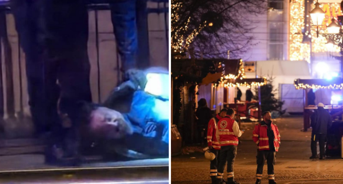 At least two dead, 60 injured after car drives into German Christmas market, Saudi man arrested                                                                                                                 