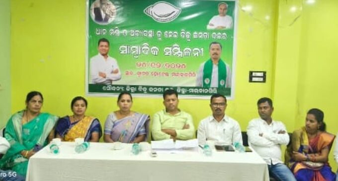 Malkangiri BJD Unit Alleges Irregularities in Paddy Procurement, Threatens Agitation