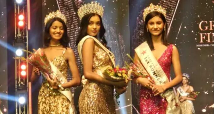 Rising Star: Sonakshi Mohapatra Secures Runners-Up Title at National Pageant