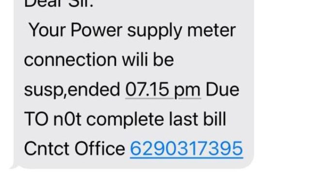 TPSODL issues alert on rising electricity bill fraud