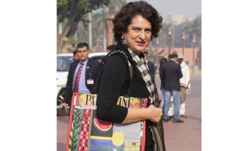 Priyanka Gandhi carries ‘Palestine’ bag to Parliament in solidarity with Palestinians; BJP reacts