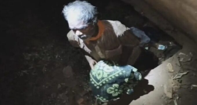 Elderly Odisha man survives two months in culvert pipe, rescued in miraculous discovery