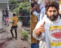 Allu Arjun’s Hyderabad house vandalised by protestors over stampede death