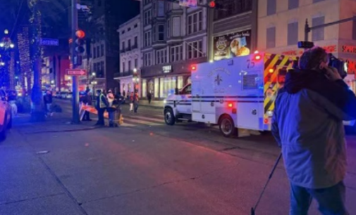 10 dead, 35 injured after vehicle rams crowd in US, driver opens fire