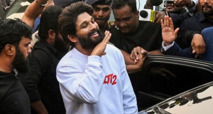 Actor Allu Arjun gets regular bail in Sandhya theatre stampede case