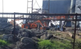 Chimney collapses at under-construction plant in Chhattisgarh, many feared trapped