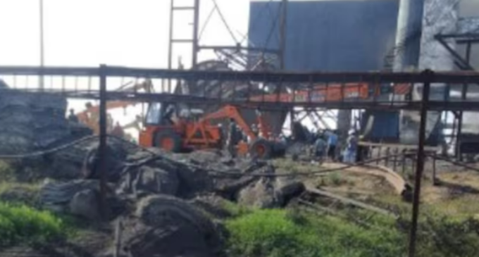 Chimney collapses at under-construction plant in Chhattisgarh, many feared trapped