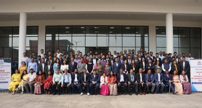 IIM Sambalpur Hosts CEO Immersion Programme for Working Professionals