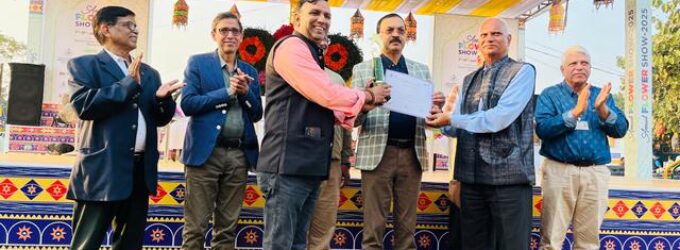 Jindal Steel & Power Bags 1st Prize in the State-Level Flower Exhibition-2025