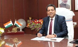 Brijendra Pratap Singh takes charge as NALCO CMD