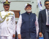 India’s triple naval launch shows ‘self-reliance’: Modi