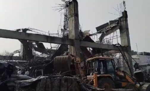 Under-construction building collapses at Kannauj railway station, several trapped