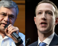 Union minister Vaishnaw fact-checks Zuckerberg on Lok Sabha poll results