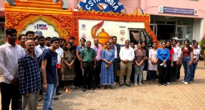 VIGYAN RATH LAUNCHED BY CSIR-IMMT TRAVELLED ACROSS ODISHA TO PROMOTE SCIENCE AND INNOVATION