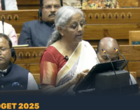Budget 2025 : FM Sitharaman presents Union Budget, focus on ‘garib, youth, annadata and nari’