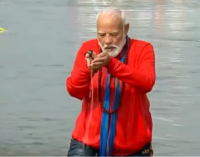 Maha Kumbh 2025: PM Modi takes holy dip at Sangam
