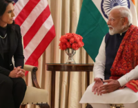 Prime Minister Modi meets Tulsi Gabbard; calls her ‘strong votary’ of India-US friendship