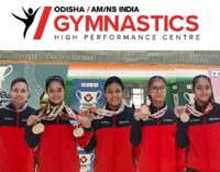 Gymnasts of Odisha AM/NS India Gymnastics High Performance Centre shine at 38thNational Games