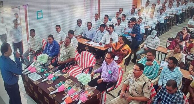 ଚଳିତ ବାର୍ଷିକ ହାଇସ୍କୁଲ ସାର୍ଟିଫିକେଟ୍ ପରୀକ୍ଷା ପାଇଁ ପ୍ରଧାନଶିକ୍ଷକଙ୍କ ଦିନିକିଆ ପ୍ରଶିକ୍ଷଣ