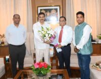 AIIMS Bhubaneswar Executive Director Dr. Ashutosh Biswas Calls on Hon’ble Governor of Odisha