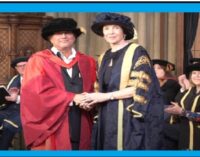 65th Honorary Doctorate of Achyuta Samanta from the University of Buckingham