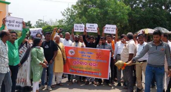 ହିନ୍ଦୁଙ୍କ ସୁରକ୍ଷା , ରାଷ୍ଟ୍ରପତି ଶାସନ ଦାବୀ କଲା ବିଏଚପି