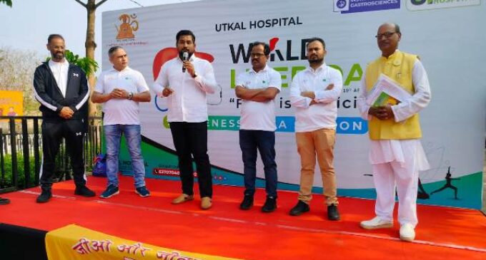 Utkal Hospital Marks World Liver Day with Yoga and Wellness Drive in Bhubaneswar