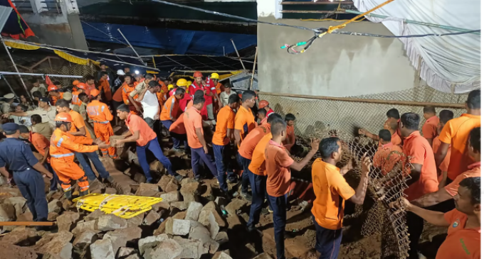 Seven devotees killed as wall collapses at Simhachalam Temple during Chandanotsavam