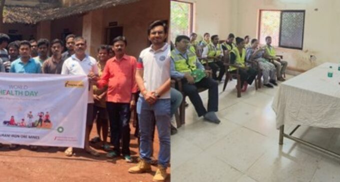 AM/NS India observes World Health Day