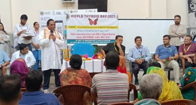 AI to Play a Significant Role in Early Diagnosis of Thyroid Disorders : AIIMS Bhubaneswar Executive Director Dr. Ashutosh Biswas