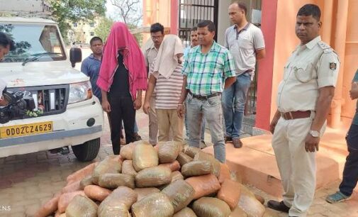 ଖୋର୍ଦ୍ଧାରେ ୨୦୦ କେଜି ରୁ ଅଧିକ ଗଞ୍ଜେଇ ଜବତ ,ଦୁଇ ଗିରଫ