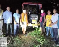 Illegally harvested timber seized during night patrolling in Balangir forests