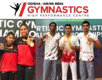 Athletes of Odisha AM/NS India Gymnastics High Performance Centre shine at Artistic Gymnastics National Championships