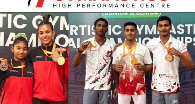 Athletes of Odisha AM/NS India Gymnastics High Performance Centre shine at Artistic Gymnastics National Championships