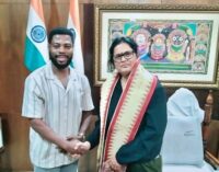 Deputy Chief Minister meets team of TRIBES to world
