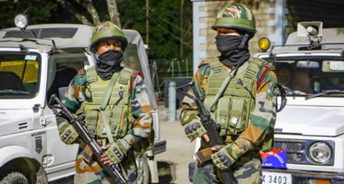 At least 10 militants killed in gunfight in Manipur, operation underway