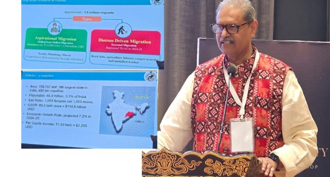 Odisha: Deputy CM KV Singh Deo Represents India at South Asia Labor Mobility Conference