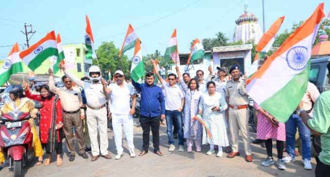 ଭାରତୀୟ ସେନାବଳର ସଫଳତାରେ ନୟାଗଡ଼ ଜିଲ୍ଲାରେ “ପରାକ୍ରମ ଶୋଭାଯାତ୍ରା”