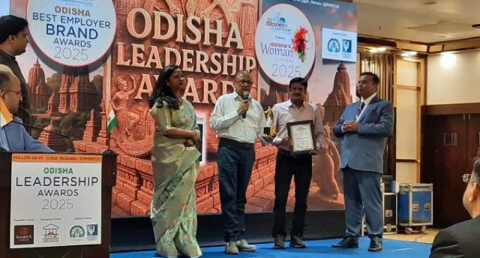 TPSODL Awarded for Innovative HR Practices at Odisha Leadership Awards 2025